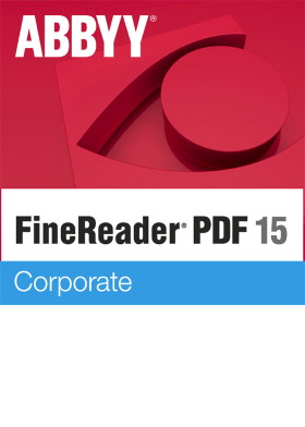 
    ABBYY FineReader PDF 15 Corporate
