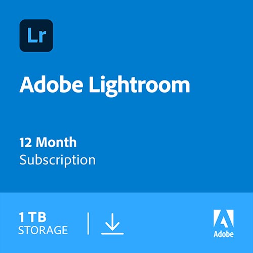 Adobe Creative Cloud 2023 - Lightroom 1TB 1 Year Subscription