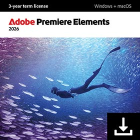 
    Adobe Premiere Elements 2026 (Windows/Mac)
