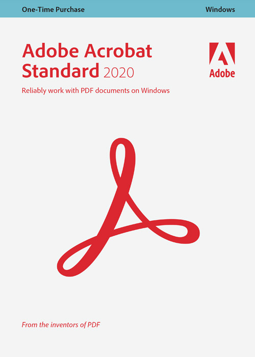 Adobe Acrobat Standard 2020 (Windows)