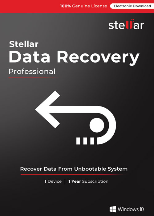 Stellar Data Recovery Professional for Windows V10