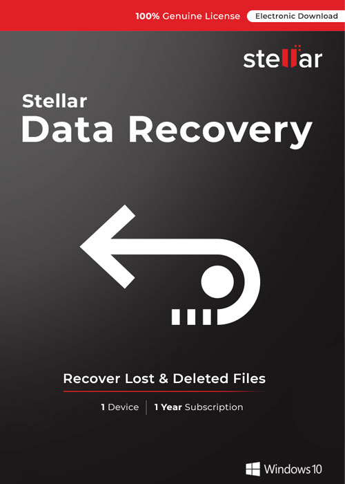 Stellar Data Recovery Standard for Windows V10
