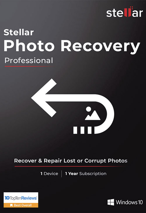 Stellar Photo Recovery Professional Windows v10.0