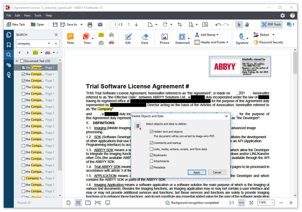 Abbyy Finereader 15 Overview of OCR 