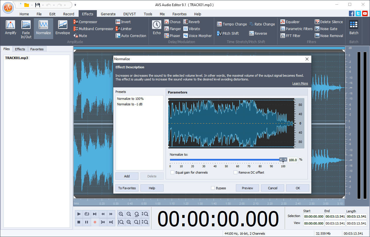 avs audio editor avs audio editor